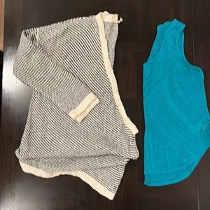 Eileen Fisher Sweater! Striped cardigan, Large